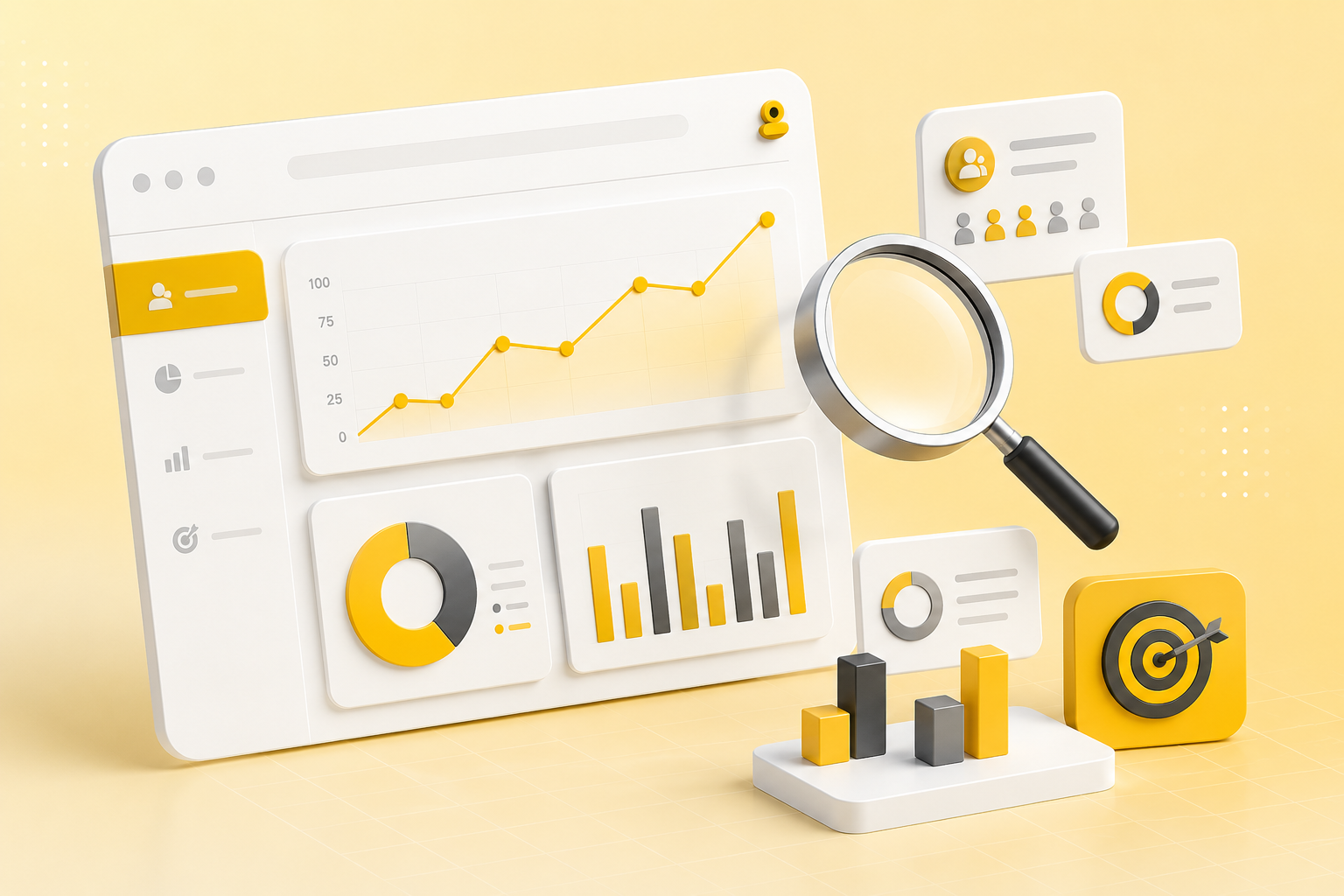 AI search optimization dashboard