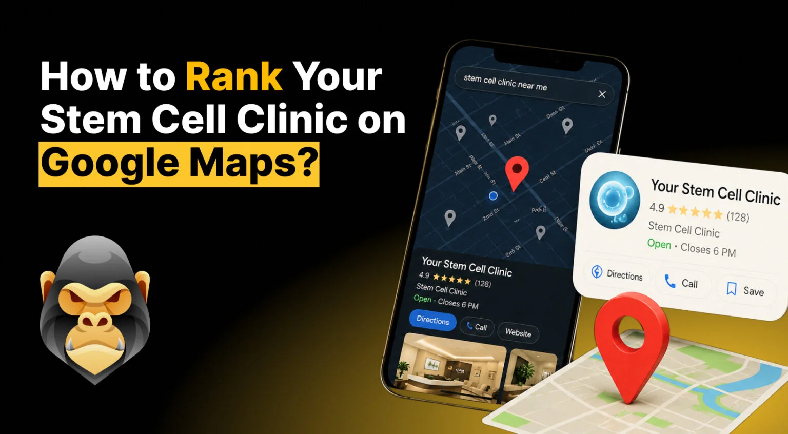 Stem Cell Clinic Local SEO: How to Rank Your Clinic on Google Maps